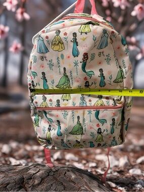 Disney Pink Princess Kids Backpack with Gradient Tag